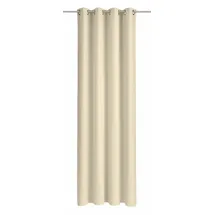 Wirth Dim out Vorhang Ösen 145 x 220 cm beige