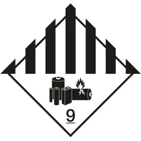 Gefahrgutkennzeichen Lithiumbatterien, Typ: 04100