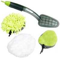 Pearl 3in1-Oberflächen-Reiniger mit 3 Mikrofaser-Aufsätzen, 30-ml-Wassertank