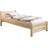 MID.YOU Bett Bora 90 x 200 cm Kiefer massiv natur