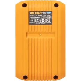 PROCRAFT 20/4 Turbo Akku 20 V 4,0 Ah