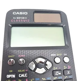 Casio FX-991DE X Wissenschaftlicher Taschenrechner schwarz