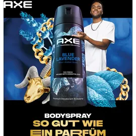 Axe Premium Bodyspray Blue Lavender Deo 6 x 150 ml