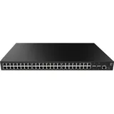 LevelOne GEL-5271 52-Port L2+ Gigabit Switch - Black