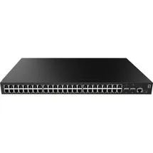 LevelOne GEL-5271 52-Port L2+ Gigabit Switch - Black