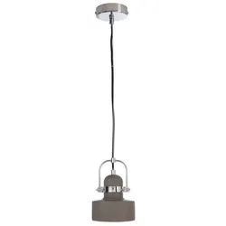 Deko-Light Pendelleuchte Pavonis E27 Beton Dunkelgrau 342104
