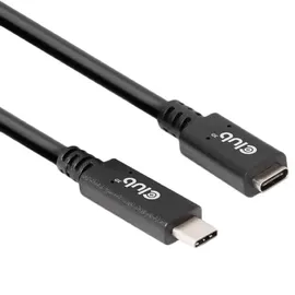 Club 3D USB-Typ-C Gen1 Verlängerungskabel 5Gbps 60W(20V/3A) 4K60Hz St./B 2m