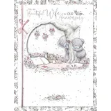 me to you tatty teddy ABL01016 Karte zum Hochzeitstag, handgefertigt, mit Schachtel, offizielle Kollektion