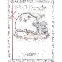 me to you tatty teddy ABL01016 Karte zum Hochzeitstag, handgefertigt, mit Schachtel, offizielle Kollektion