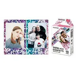 FUJIFILM instax mini Sofortbildkamera-Film Confetti, 10 St.