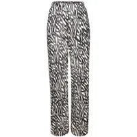 LASCANA Palazzohose Schlupfhose creme-graublau bedruckt 40
