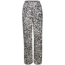 LASCANA Palazzohose Schlupfhose creme-graublau bedruckt 40