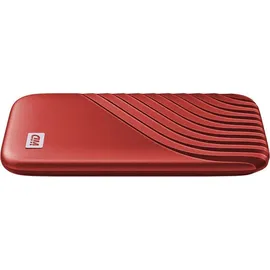 Western Digital My Passport 1 TB USB 3.2 rot WDBAGF0010BRD-WESN