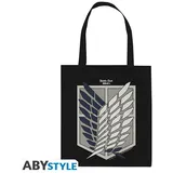 ABYstyle Scout Badge Tote-Bag Baumwolle Black