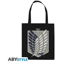 ABYstyle Scout Badge Tote-Bag Baumwolle Black