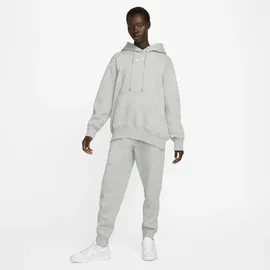 Nike Sportswear Phoenix Fleece Oversized Hoodie Damen 063 dk grey heather/sail M
