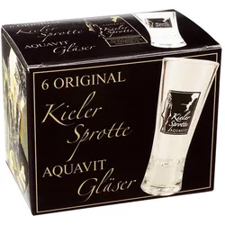 Kieler Sprotte Original Gläser 6 Stück im Karton