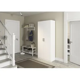 Rauch MINOSA Mehrzweckschrank 91 x 41 x 210 cm Alpinweiß