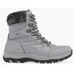 Komfort Schnürboots - Damen - grau
