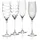 mikasa menaje Cheers Champagnerflöten Set 0,25 l 4 St.