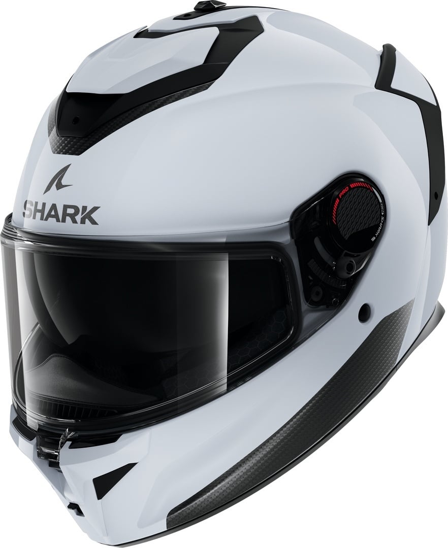 Shark Spartan GT Pro Blank Helm, wit, 2XL Voorman