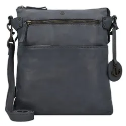 Harbour 2nd Soft Weaving Umhängetasche Leder 26 cm  grau