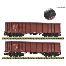 Fleischmann 830257 N 2er Set Offene Güterwagen DB AG