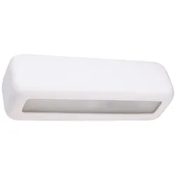 Licht-Erlebnisse Wandleuchte EICI Weiß Keramik Up Down Licht 1x E27 max. 60W LE70488