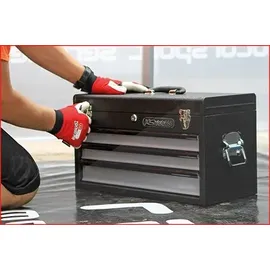 KS Tools Werkzeugtruhe mit 3 Schubladen-schwarz