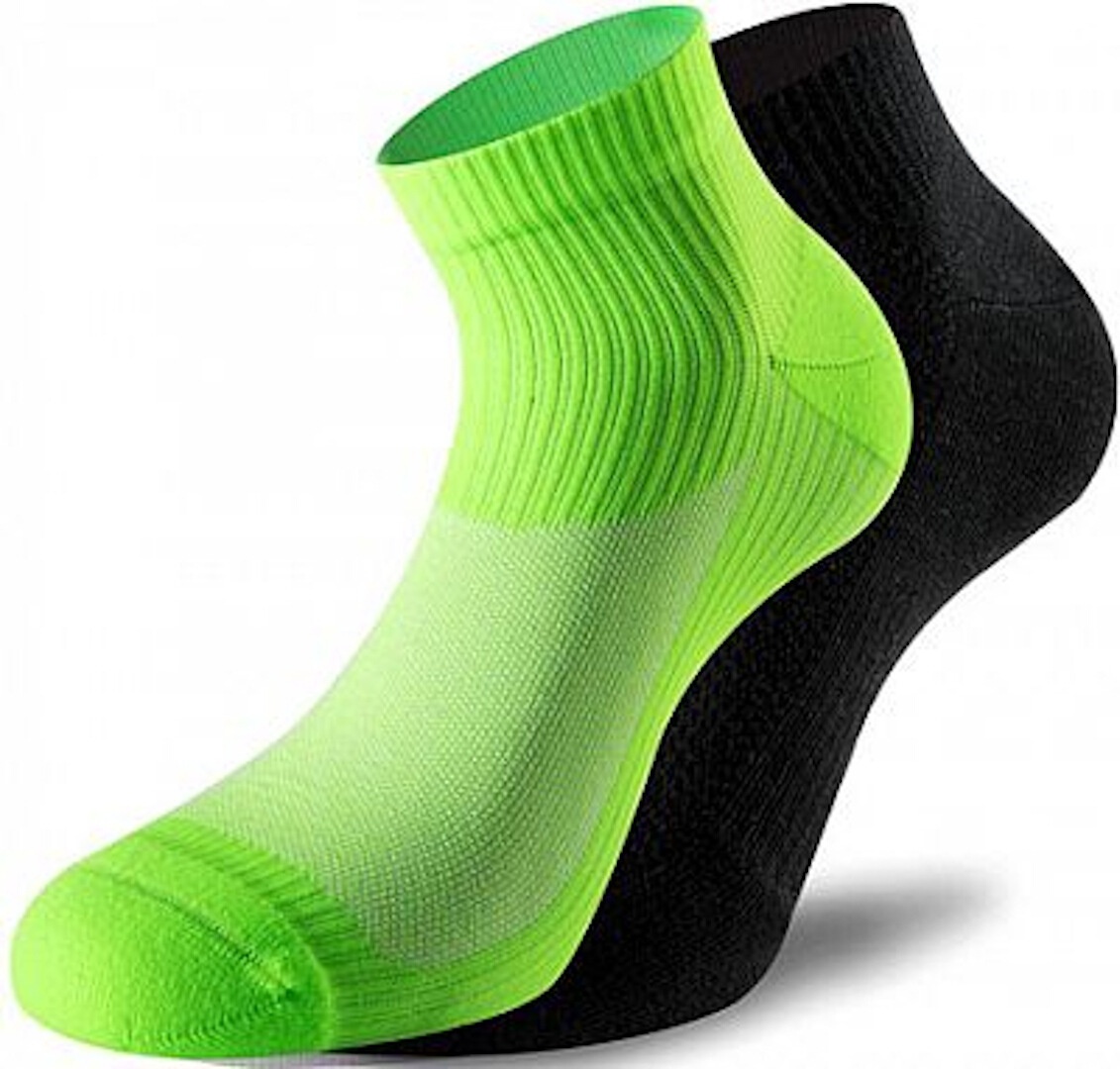 Lenz 3.0 Running Sokken, zwart-groen, 39 40 41