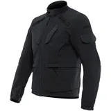 Dainese Lario Tex Jacket, Urbane Motorradjacke, mit abnehmbaren Protektoren, belüfteter Stoff, Mann, Schwarz, 48
