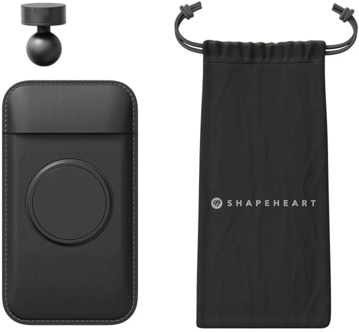 Shapeheart Ball Bundle Magnetische Smartphonehalterung für universelle kugelförmige Adapter, schwarz, Größe M für Männer