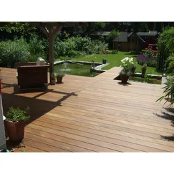 Ipe Terrassendielen, 21x143 mm, AD, glatt/glatt