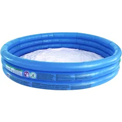 BESTWAY Planschbecken 3 Ring blau Kinder Baby Pool 122x25 cm