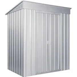 Globel Skillion S64 1,71 x 1,13 m silber metallic