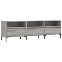 VidaXL TV-Schrank Grau Sonoma 150x30x44,5 cm Holzwerkstoff