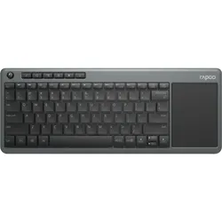 Rapoo K2600 Grau Kabellose Touch-Tastatur