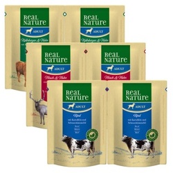 REAL NATURE Adult Pouches Mixpaket 6x300 g