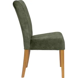 Home Affaire 4-Fußstuhl (Set) 2 Stk.vertikale Nähte in der Rückenlehne