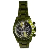 Light Time Armbanduhr Damen Herren Aluminium Grün L133GRE