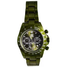 Light Time Armbanduhr Damen Herren Aluminium Grün L133GRE