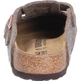 Birkenstock Boston Hausschuh Braun - Grau