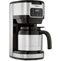 Medion MD11019 Thermos Kaffeemaschine silber