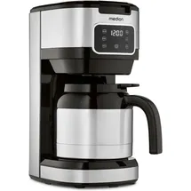 Medion MD11019 Thermos Kaffeemaschine silber