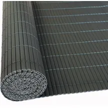 Estexo Sichtschutzmatte 100 x 500 cm grau PVC