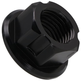 JFG RACING M12 * 1,25P Motorrad Hinterachsmutter,Hinterrad Achsmutter aus Aluminium CNC für elektrisches Dirt Bike Sur-Ron Surron Sur Ron X Sur Ron S X160 X260-Schwarz
