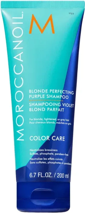 Moroccanoil Blonde Perfecting Purple Shampoo (200 )