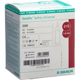 B. Braun Lanzetten Solofix Safety Universal 200 St.