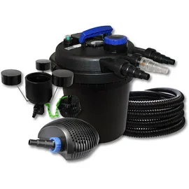 Wiltec Druckteichfilter Set 10000l 11W UVC