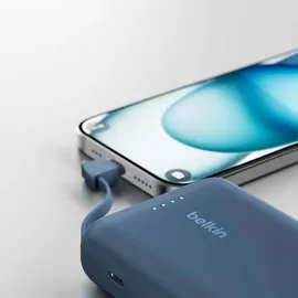Belkin BOOST CHARGE Powerbank, 10.000mAh, 20W Power Delivery, blau